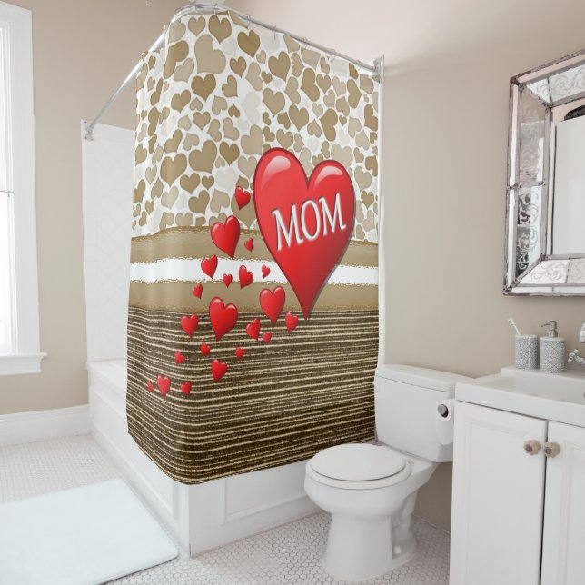 Duschvorhang Muttertag (Beispiel)
