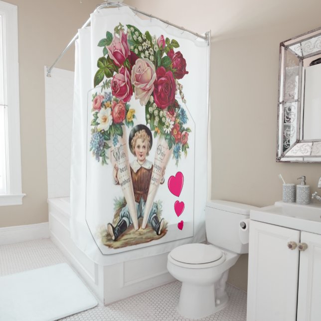 Duschvorhang Muttertag (Beispiel)