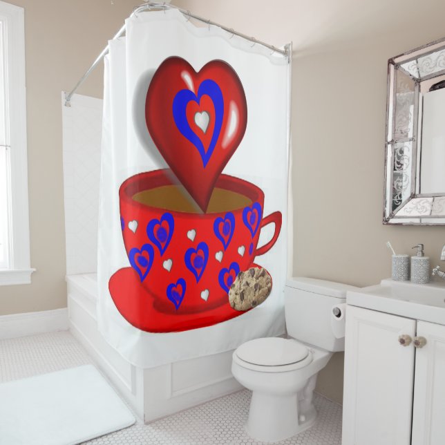 Duschvorhang Muttertag (Beispiel)