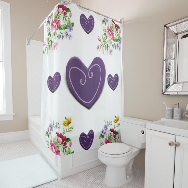 Duschvorhang Muttertag (Beispiel)