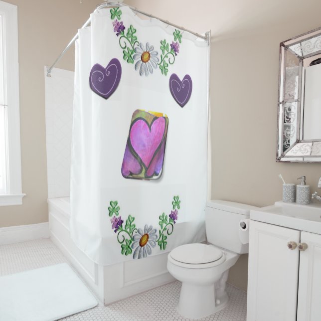 Duschvorhang Muttertag (Beispiel)