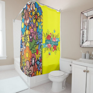 Duschvorhang Muttertag