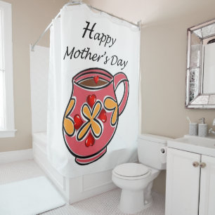 Duschvorhang Muttertag
