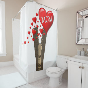 Duschvorhang Muttertag
