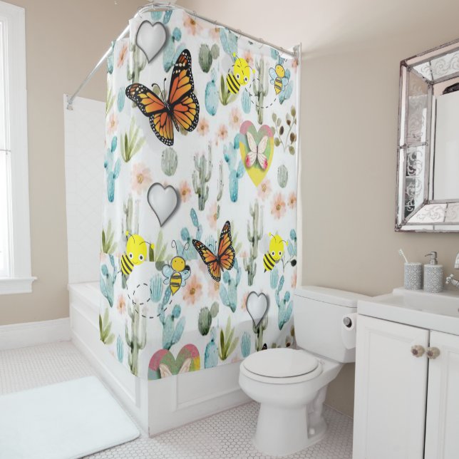 Duschvorhang Muttertag (Beispiel)