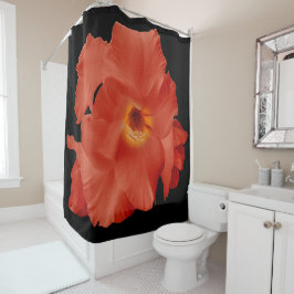 Duschvorhang Schwert Lily rot gelb