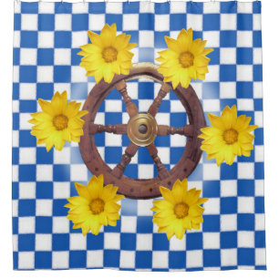 Duschvorhang, Sonnenblume, Anker Duschvorhang