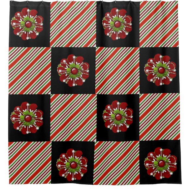 Duschvorhang Weihnachten (Vorderseite)