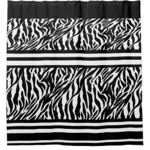 Duschvorhang/Zebra-Muster Duschvorhang