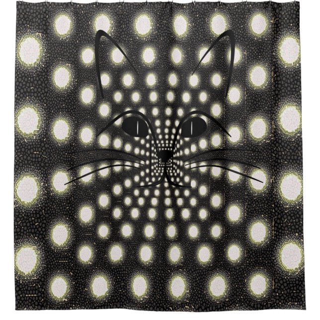 Duschvorhangkatze Duschvorhang (Vorderseite)