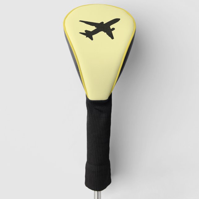 Düsensilhouette Golf Headcover (Vorderseite)