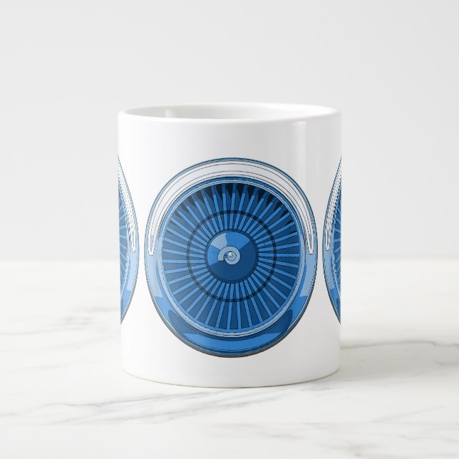 Düsentriebwerk Jumbo-Tasse (Vorderseite)