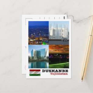 Dushanbe - Mosaik - Tadschikistan - Postkarte