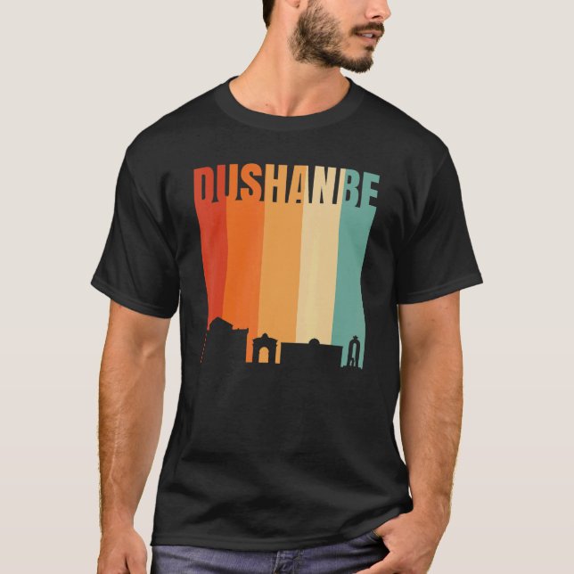 Dushanbe Skyline T-Shirt (Vorderseite)
