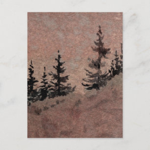 "Dusk #1" Landstraßen Postkarte