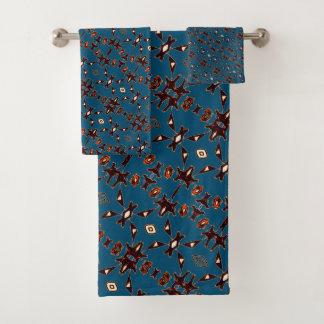 Dusk Blue Native Line Art Set