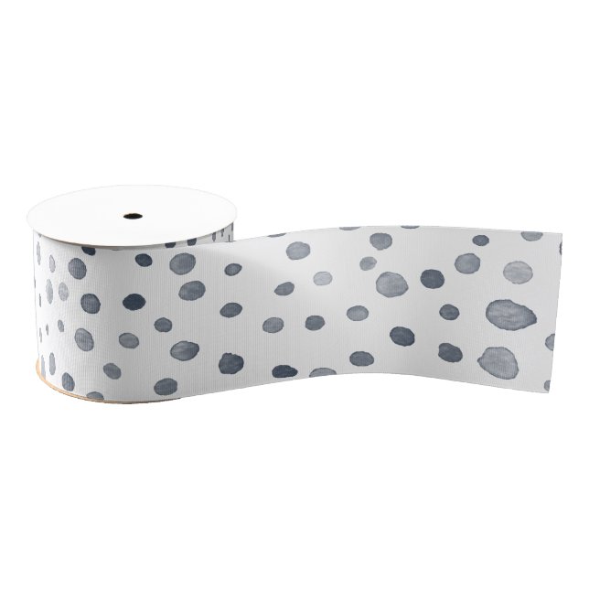 Dusk Confetti Wassercolor Dots Ribbon Ripsband (Spule)