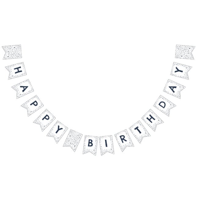 Dusk Confetti Wasserfarbe Dots Jagdflagge Wimpelkette (Alle)