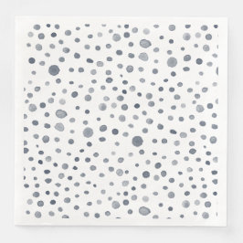 Dusk Confetti Wasserfarbe Dots Papier Napkin Serviette