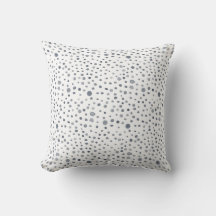 Dusk Confetti Wasserfarbe Dots Throw Kissen
