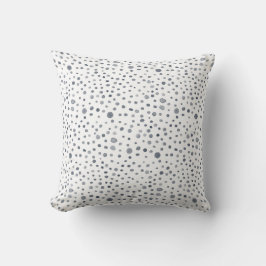 Dusk Confetti Wasserfarbe Dots Throw Kissen
