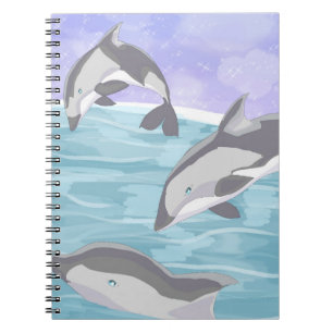 Dusk Dolphins Notizblock