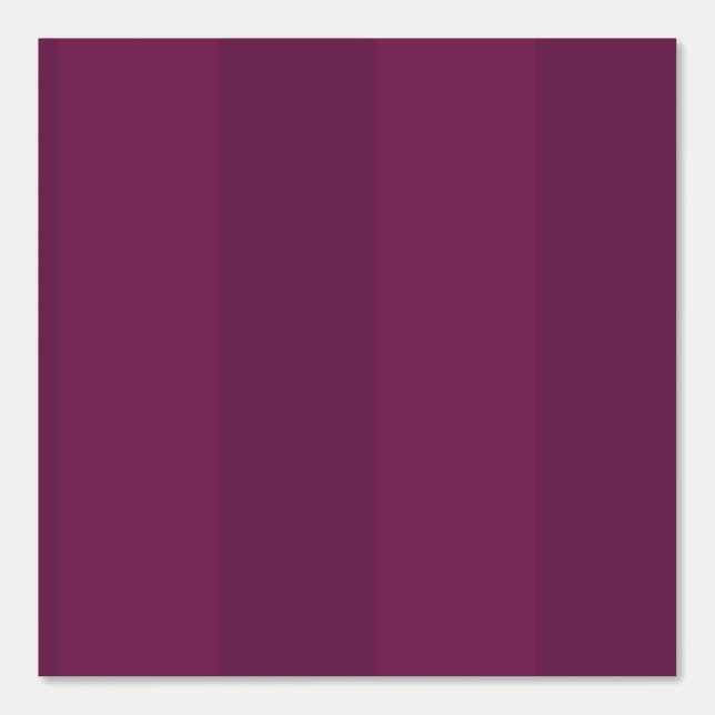 Dusk French Plum Six Inch Shadow Stripe Tapete (Vorderseite)