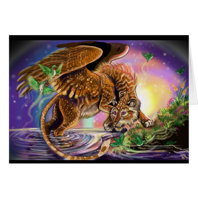Dusk Hunter Flying Cat (Vorderseite (Horizontal))