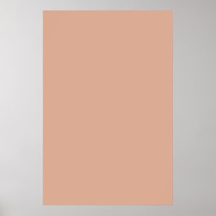 Dusk Peach Fashion Color Trend 2014 Maßgeschneider Poster
