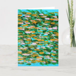 Dusk Radio Lights Art Card Karte