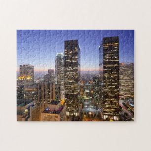 Dusk View Los Angeles Puzzle