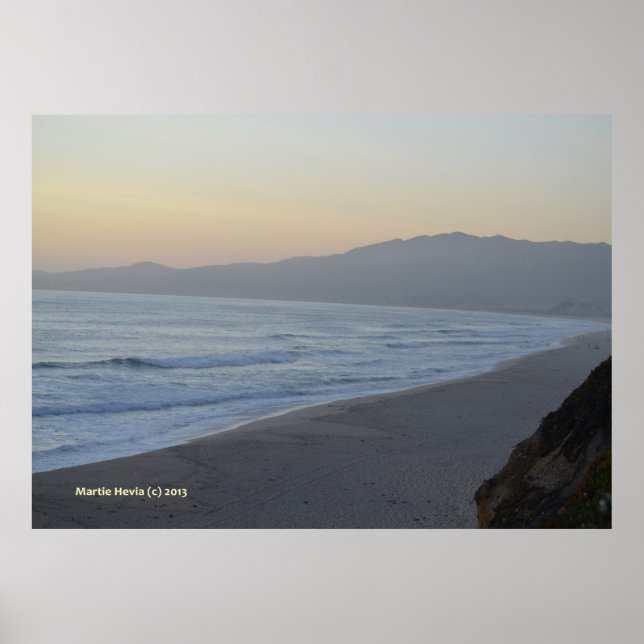 Dusky Beach Poster (Vorne)