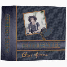 Dusky Blue Class Abschluss Senior Erinnerungen