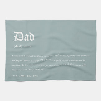 Dusky Blue Vater Dictionary Definition benutzerdef Geschirrtuch