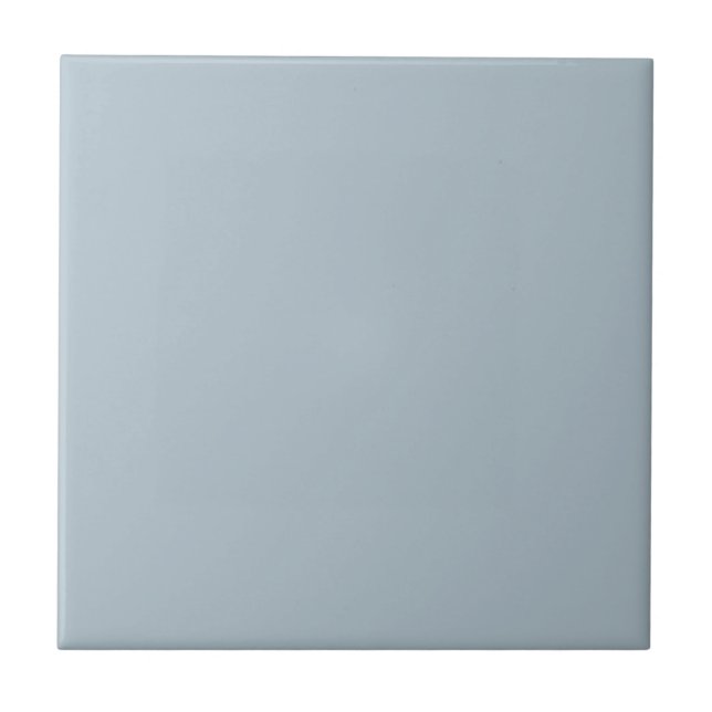 Dusky Light Winter Blue - Keramik Tile Fliese (Vorderseite)