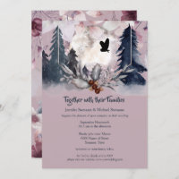 Dusky rosa Uhu dunkler Mond