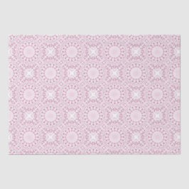Dusky Rose Confetti Lace Diamond Tile Craft Seidenpapier
