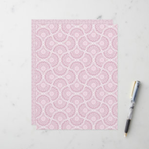 Dusky Rose Confetti Lace Festival Moon and Stars