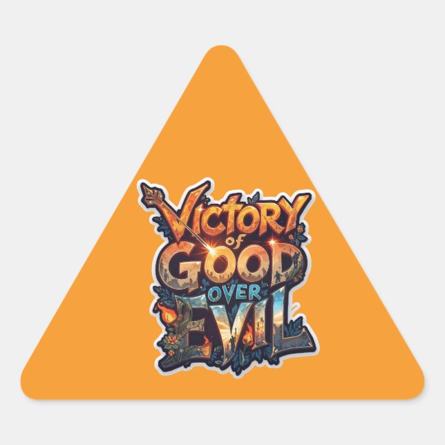 Dussehra 2025 Symbol des Triumph - Cutout Sticker (Vorderseite)