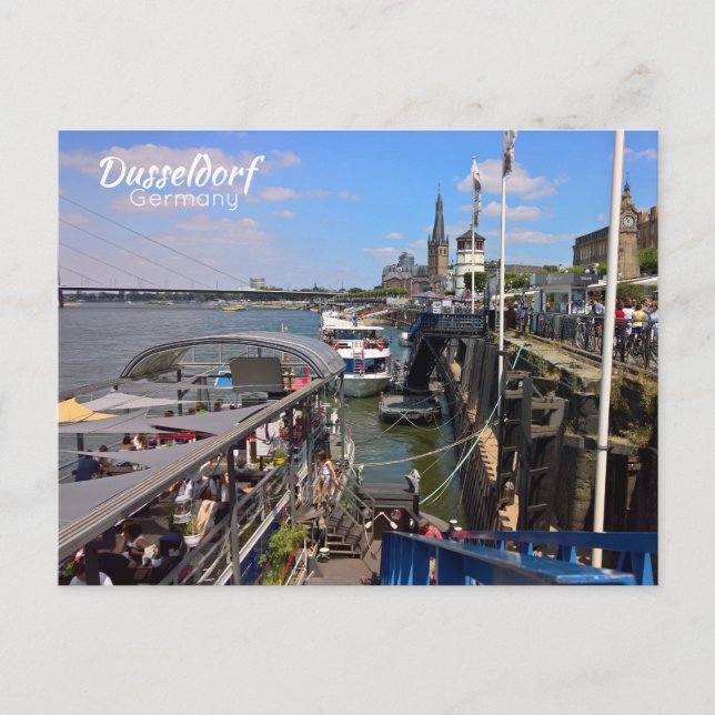 Dusseldorf 3 postkarte (Vorderseite)