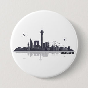 Düsseldorf Button / Anstecker / Pin