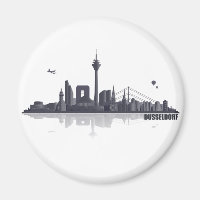 Düsseldorf City Skyline