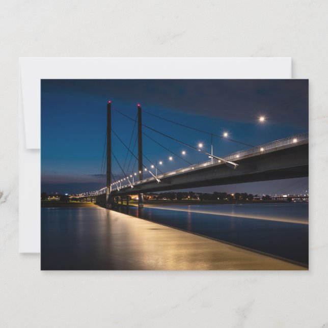 Düsseldorf Deutschland Feiertagskarte (Vorderseite)