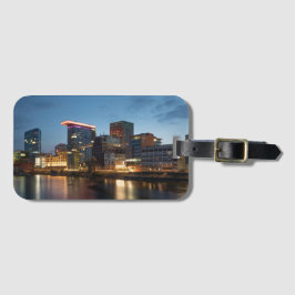 Düsseldorf Deutschland Gepäckanhänger