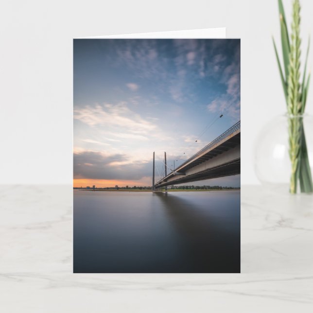 Düsseldorf Deutschland Karte (Vorderseite)