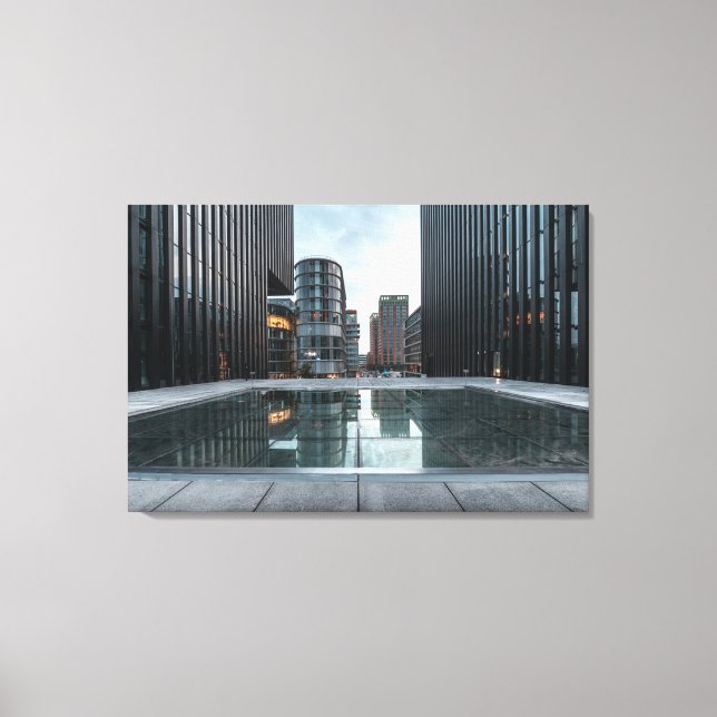 Düsseldorf Deutschland Leinwanddruck (Vorderseite)
