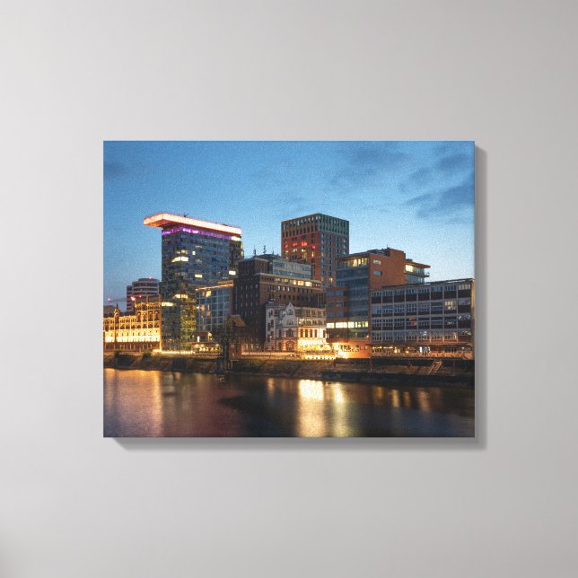 Düsseldorf Deutschland Leinwanddruck (Vorderseite)