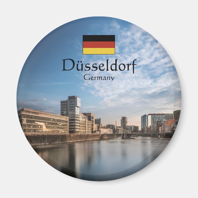 Düsseldorf Deutschland Magnet (Vorne)