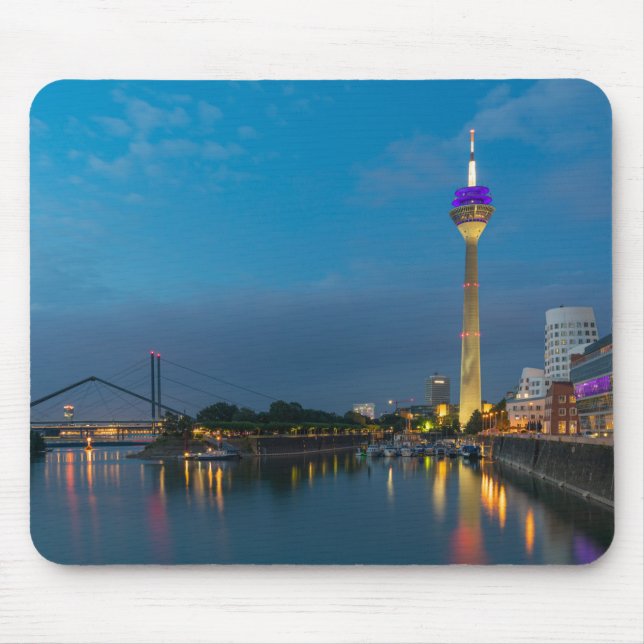 Düsseldorf Deutschland Mousepad (Vorne)