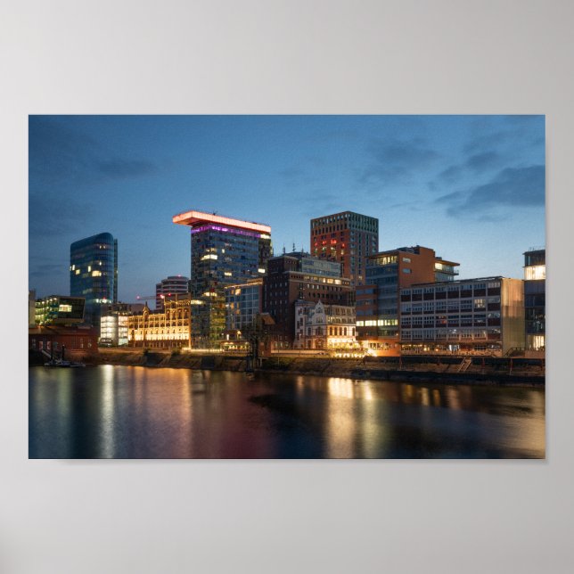Düsseldorf Deutschland Poster (Vorne)
